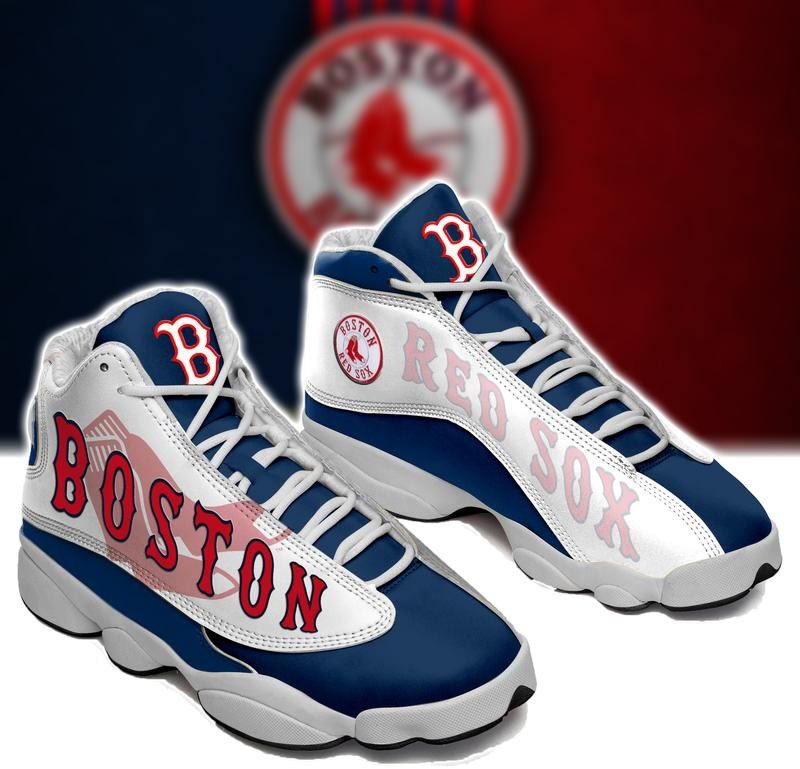 Women's Boston Red Sox Limited Edition AJ13 Sneakers 003